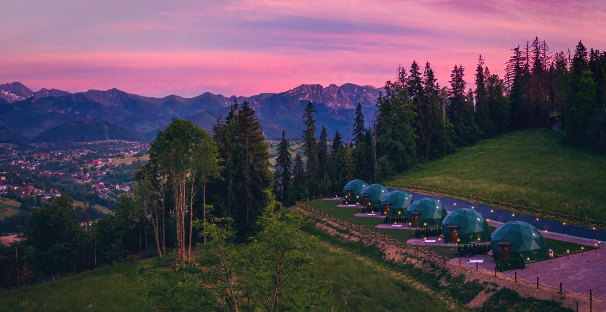 Peak Glamp & Jacuzzi Hotel Zakopane Exterior foto