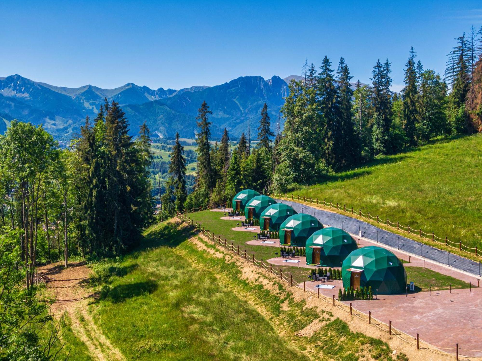 Peak Glamp & Jacuzzi Hotel Zakopane Exterior foto