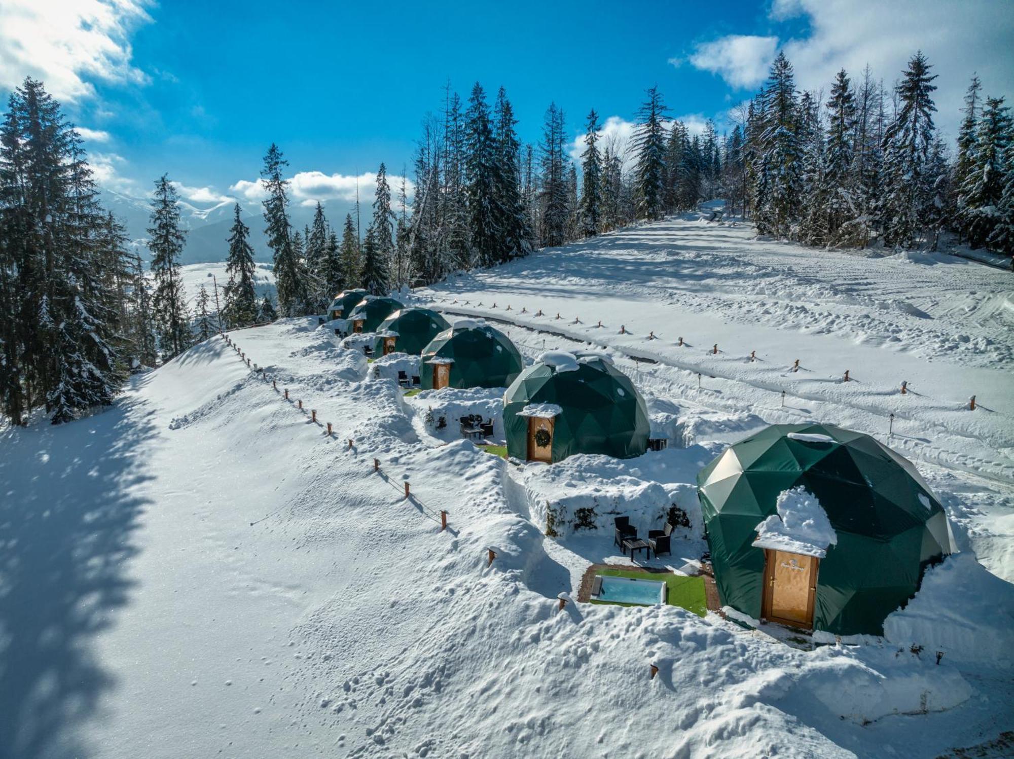 Peak Glamp & Jacuzzi Hotel Zakopane Exterior foto