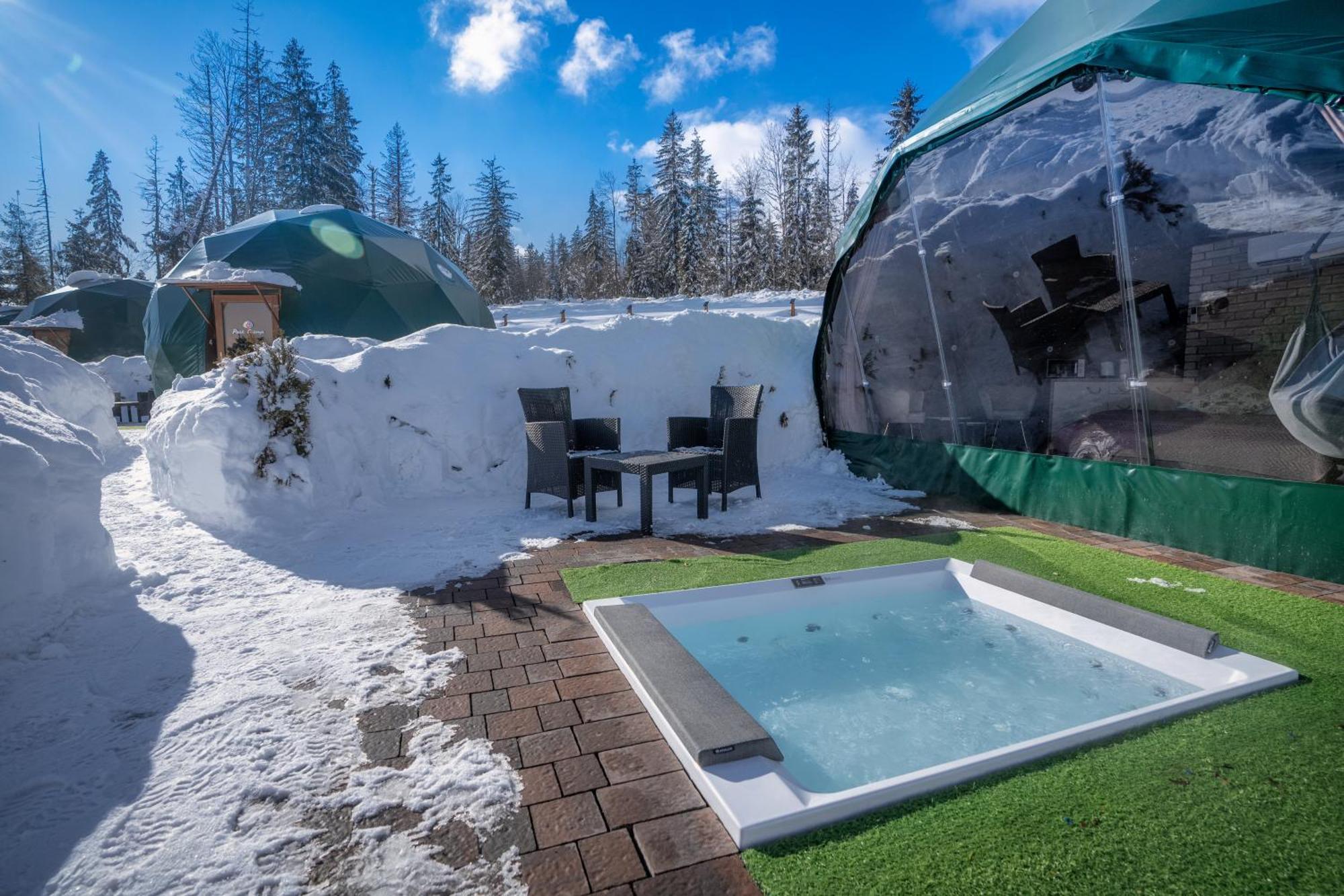 Peak Glamp & Jacuzzi Hotel Zakopane Exterior foto