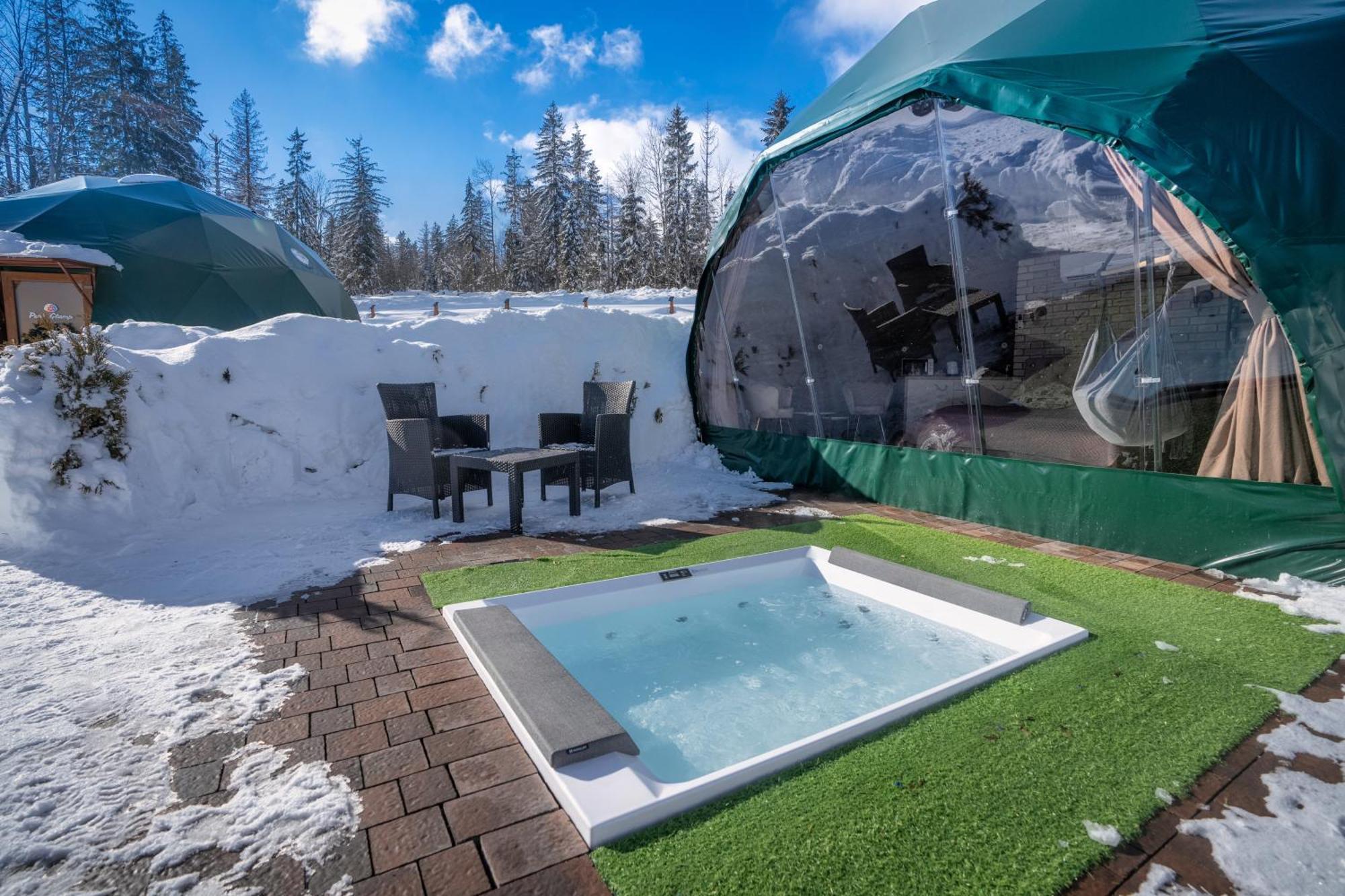 Peak Glamp & Jacuzzi Hotel Zakopane Exterior foto