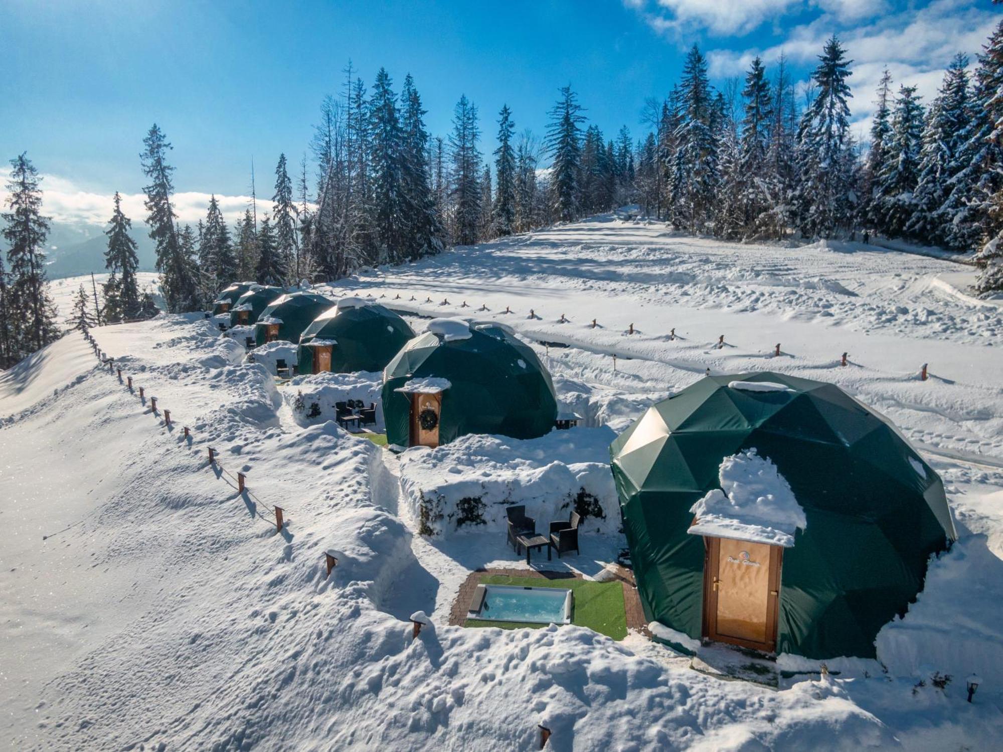 Peak Glamp & Jacuzzi Hotel Zakopane Exterior foto