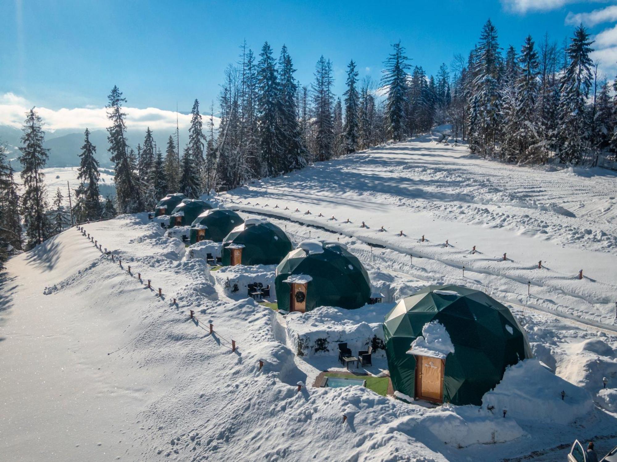 Peak Glamp & Jacuzzi Hotel Zakopane Exterior foto