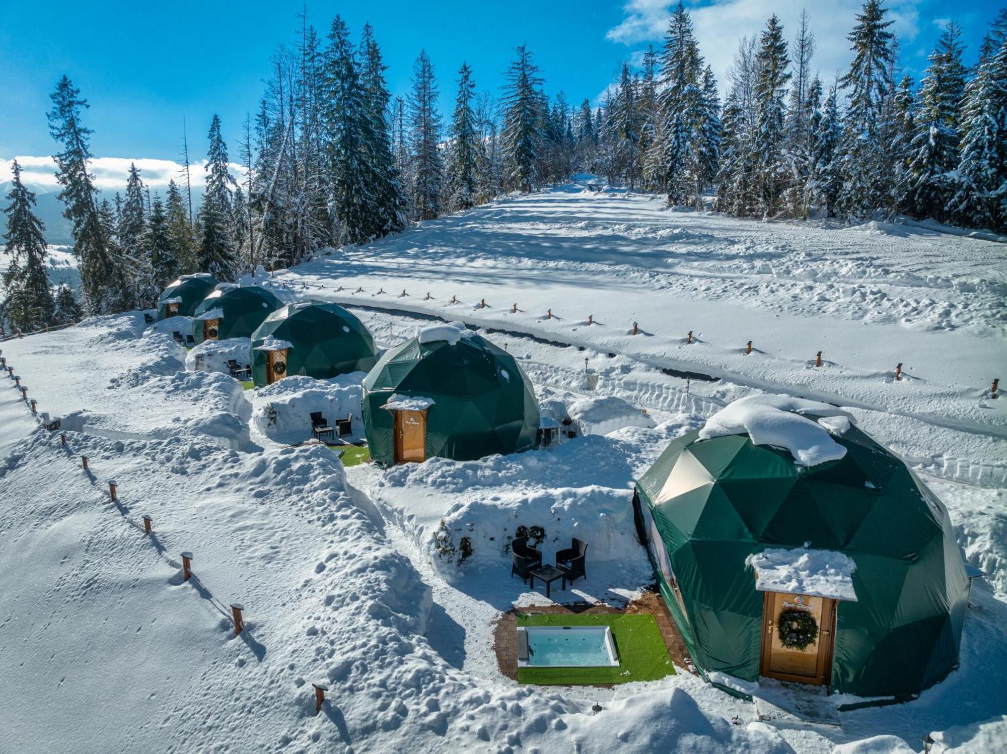 Peak Glamp & Jacuzzi Hotel Zakopane Exterior foto